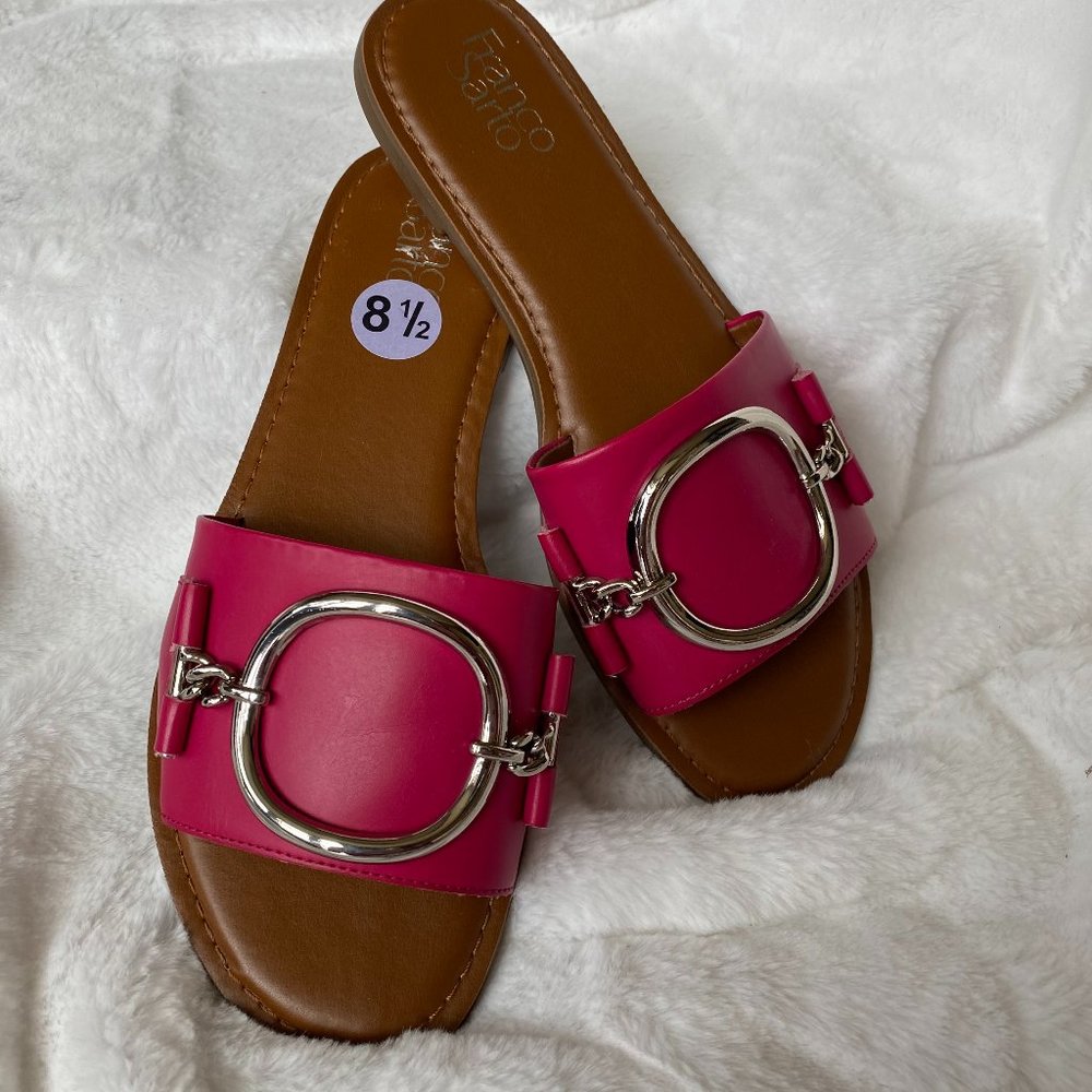 NWOT Franco Sarto Jan Slide Sandals